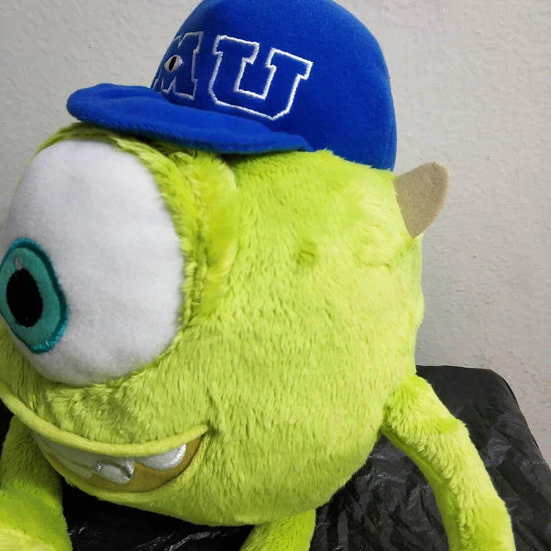 DISNEY Monsters inc. Mike Wazowski Мягкие плюшевые игрушки Kawaii куклы disney украшение комнаты