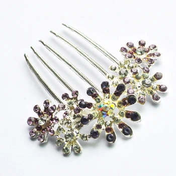 

Beautiful Flowers Crystal Hair Clips - for hair clip Beauty Tools