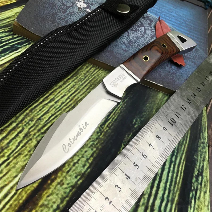 

Browning 5CR15 Steel Knife Fixed Blade Knife Hunting Tool Sharp Outdoor Camping Hunting Survival Tactic Straight Knife EDC Tool