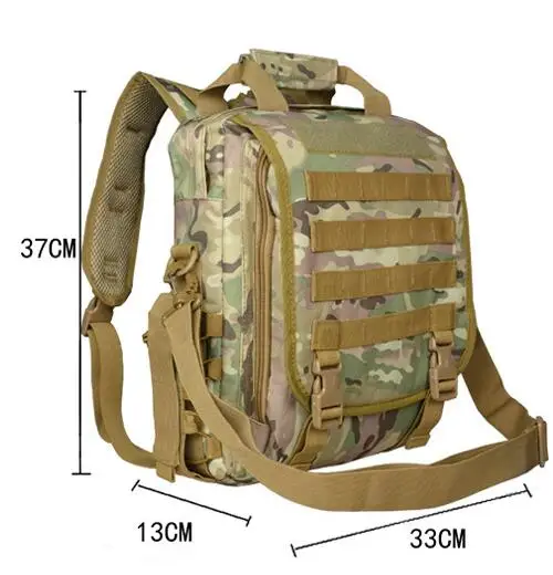 Top Quality Men Military Camouflage Tactical Backpack Women Hiking Mountaineer Waterproof Casual Backpack Travel Laptop Bags