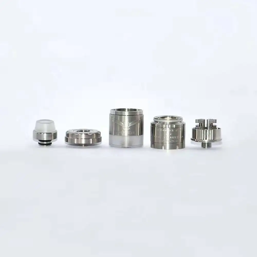 SXK VG Kronos SS RTA MTL DL система 23 мм 4 мл Vape бак регулируемый поток воздуха 316 электронная
