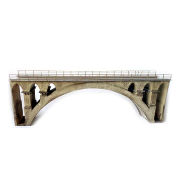 

35cm 1:87 HO Scale Train Railway Scene Decoration T41 First-Line Bridge Assembly Kit Model For Sand Table Model Educational Toy