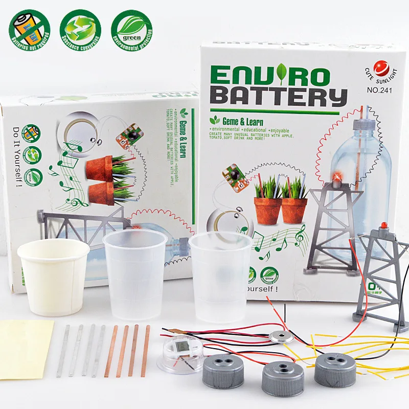 

Children Intelligence Creative Toy Power Generation Experimental Combination DIY Educational Toy DIY Toy