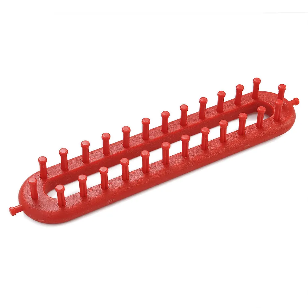 Peg Board Hook Set Loom Kit Knitting 4 Size Weaving Scarf Weaving DIY Craft Long Shape Plastic Tool Muffler Hobbies Cape Shawl