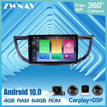 

360 Camera 9 Inch Android 10 Multimedia player For Honda CRV 2011 2012 2013 2014 2015 radio audio stereo GPS navi head Auto unit