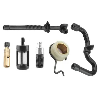 

Set Oil Pump Fuel Filter Worm Chainsaw Accessories Rod Pipe For STIHL MS170 MS180 MS210 MS230 Tool Parts