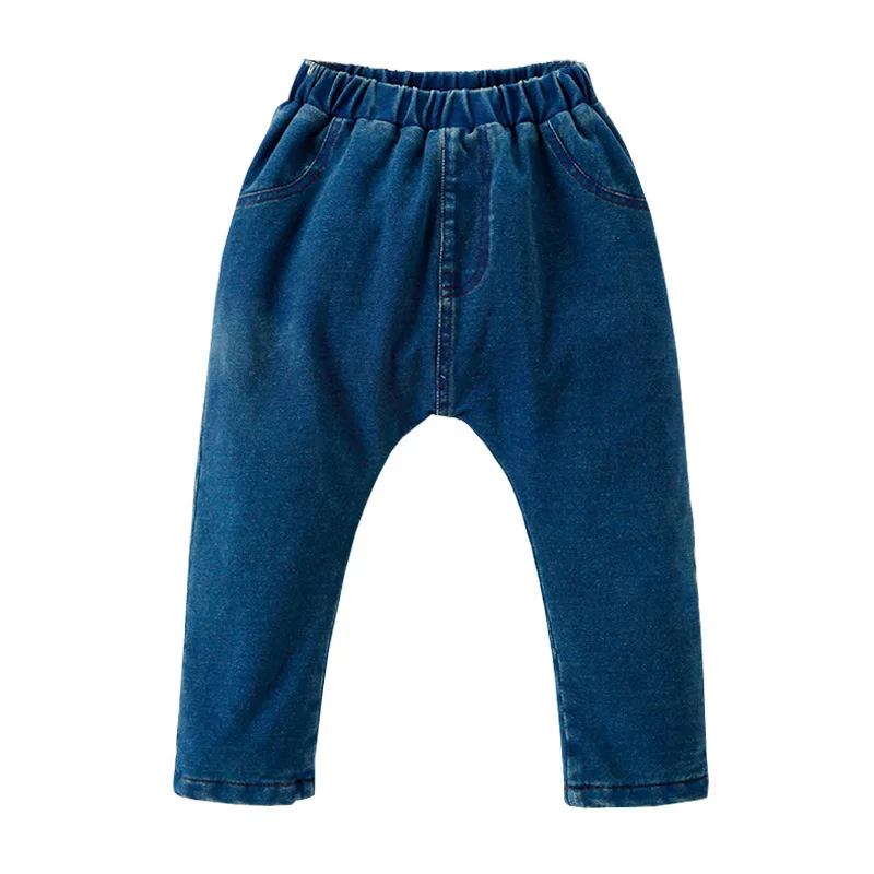 Осенне-зимние теплые ковбойские женские шаровары на гусеничном ходу; детская одежда; сезон зима