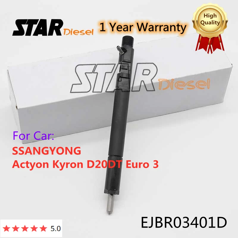 Free Shipping Euro 3 Injector EJBR03401D Diesel Fuel Injection