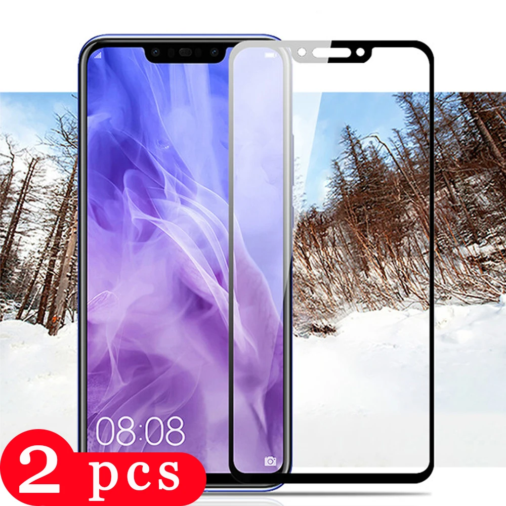 Закаленное стекло для huawei nova 5 5i pro 5Z 5T 4 4e 3 3i 3e Защитная пленка экрана телефона