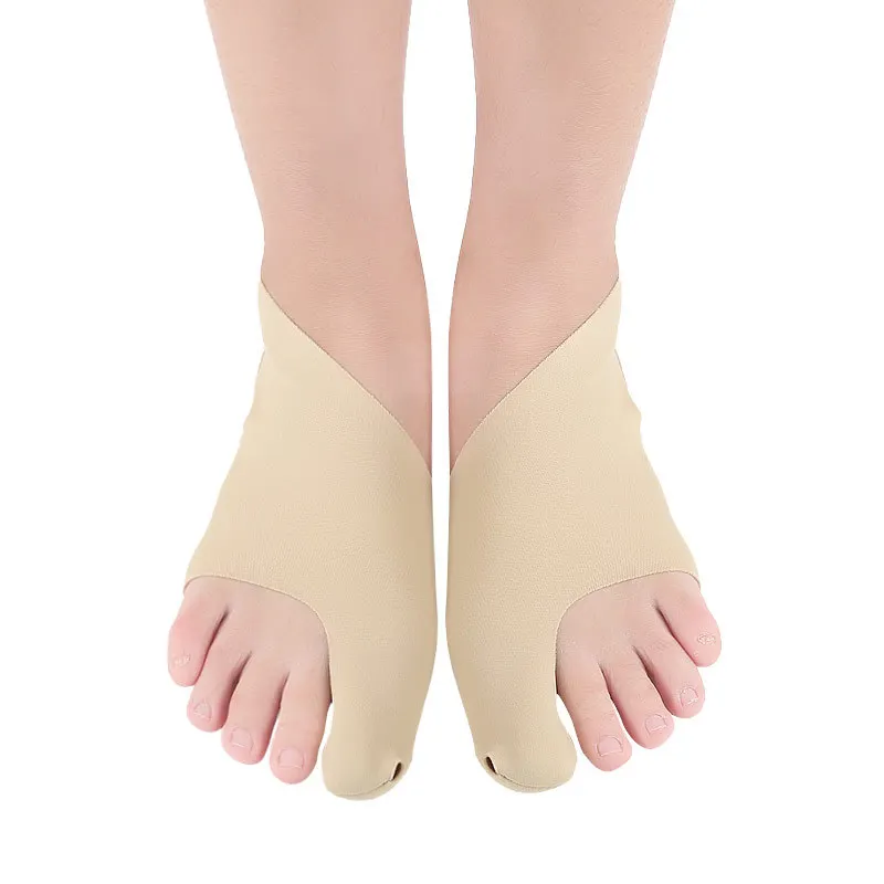 1/2pair Toe Separator Hallux Valgus Bunion Corrector Orthotics Feet Bone Thumb Adjuster Correction Pedicure Sock Straightener
