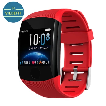 

Q11 Smart Watch Waterproof Big Touch Screen OLED Message Heart Rate Time Smart band Fitness Activity Tracker Bracelet Wristband