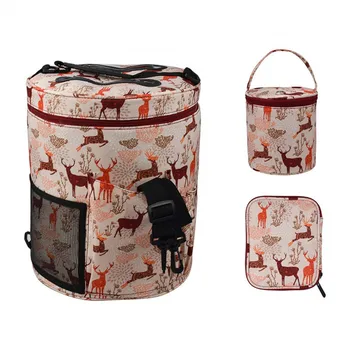 

KOKNIT 3pcs/set Empty Yarn Storage Bag Knitting Needle Organizer Knitting Bags For Yarn Knitting Accessories Storage Bag