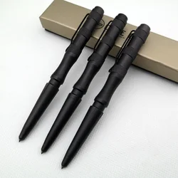 Stylo tactique d'auto défense, tête en acier au tungstène, fournitures de Protection de sécurité, outil de défense EDC brise vitre 1 pièce 