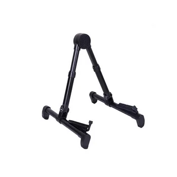 

Useful Lightweight Travel Support Metal Universal Instrument Foldable Bracket Guitar Stand Adjustable Portable Vertical Type