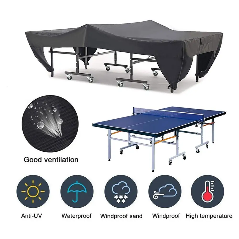 

Ping Pong Table Outdoor Indoor Dustproof Cover Protector Multi-function Waterproof Table Tennis PingPong Table Protective Cover