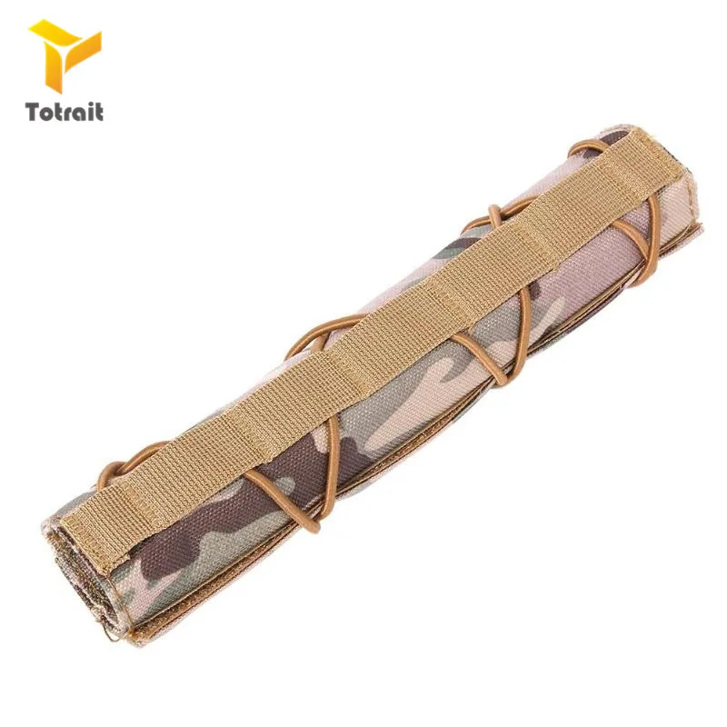 TOtrait 8," 22 см глушитель Airsoft подавитель Mirage тепла крышка глушителя Quick Release Airsoft щит рукава глушитель выхлопной трубы отражатель