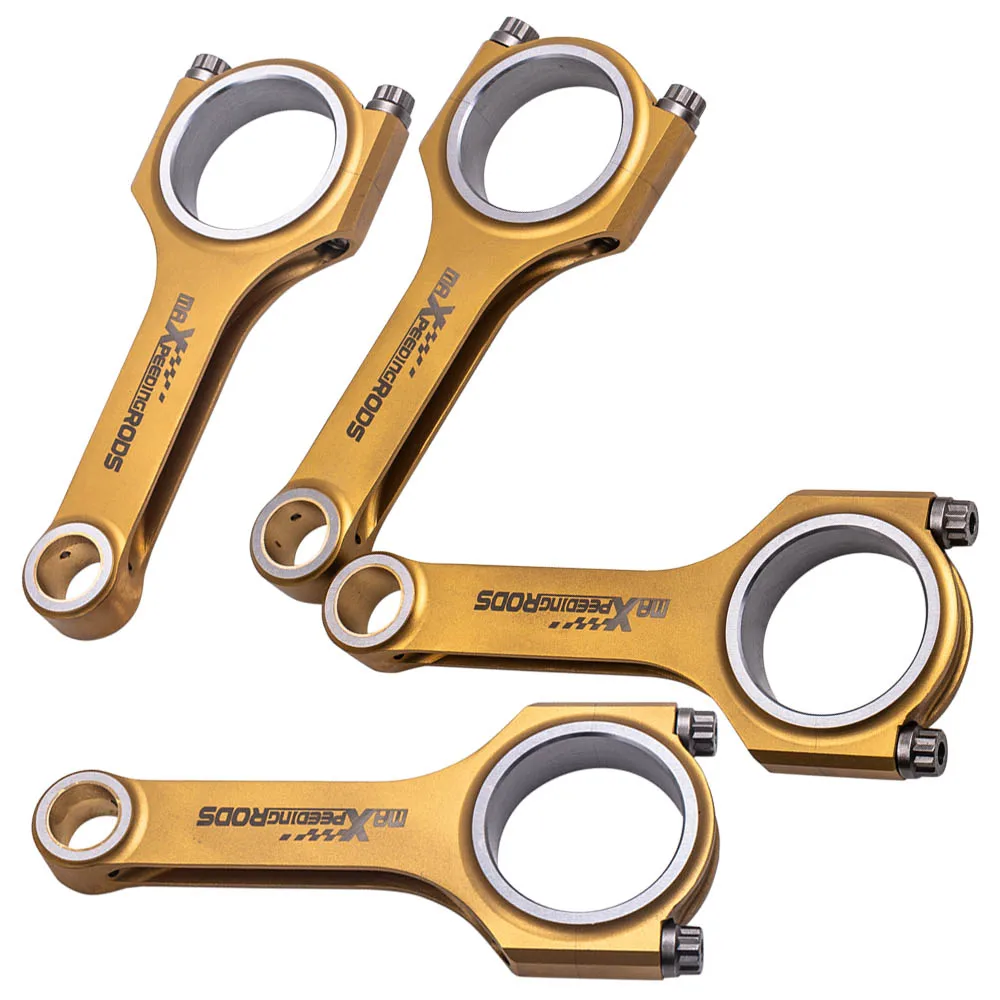 4pcs Titanizing Forged 4340 Connecting Rods For Toyota 2.0T 2.0 L 8AR-FTS I4 Engine ARP2000 Bolts 157.5mm Conrod Connect | Автомобили и