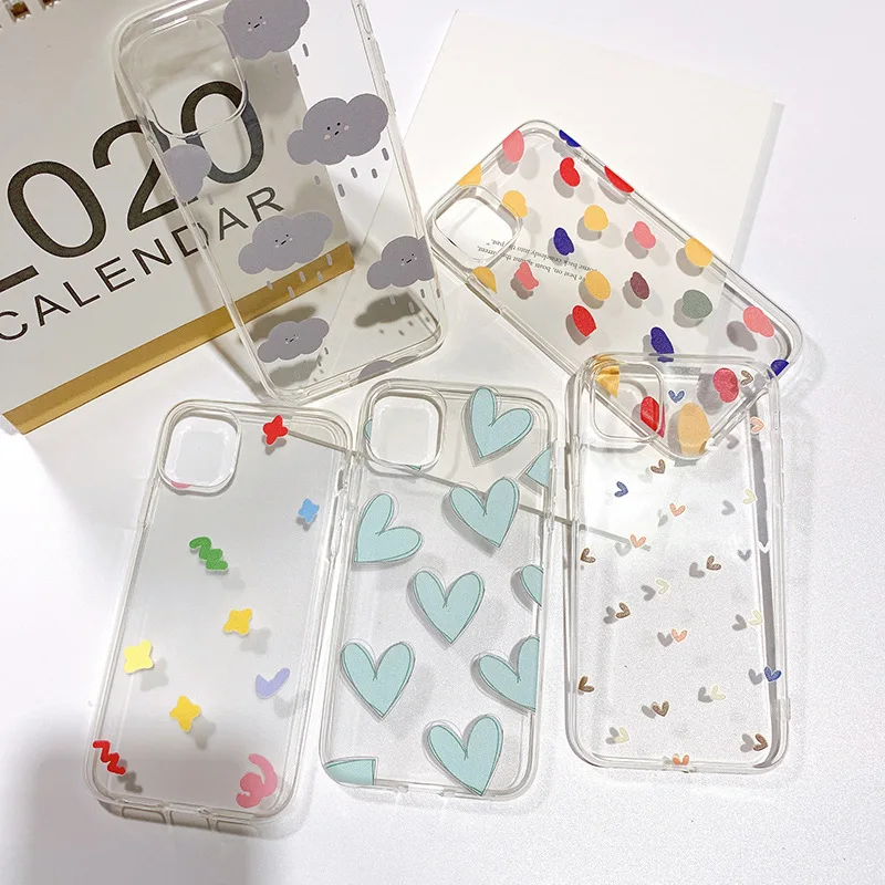Love Heart Simple Phone Case For iPhone 11 11Pro Max Soft Silicone Transparent Case For iPhone 8 7 Plus X XS Max XR Cover Coque Love Heart Simple Phone Case For iPhone 11 11Pro Max Soft Silicone Transparent Case For iPhone 8 7 Plus X XS Max XR Cover Coque