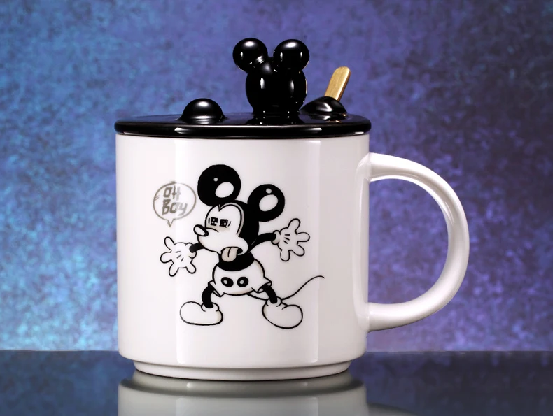 Disney 400 мл кофейная чашка Микки и Минни Кружка Керамическая кофейная чашка кружка Grinch чашки и кружки бутылка для воды Grinch Рождество