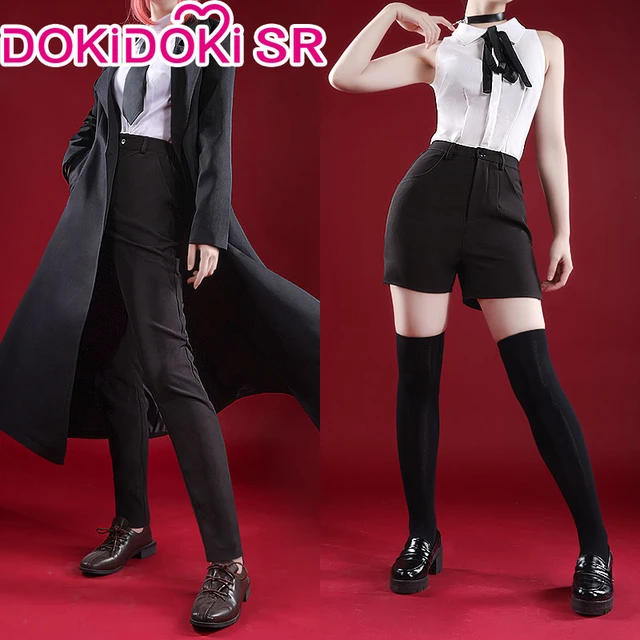 Anime Chainsaw Man Makima Cosplay Costume Uniform Suit Women Christmas  Outfits