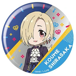 IDOLM@ STER аниме Idolmaster Золушка девушки игровой значок театральный персонаж крутой металлический значок брошь булавки - Окраска металла: 03 Koume Shirasaka
