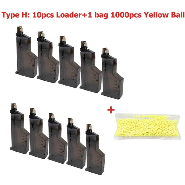 Airsoft BB Speed Loader Quick Release 155 Rounds Paintball Loader