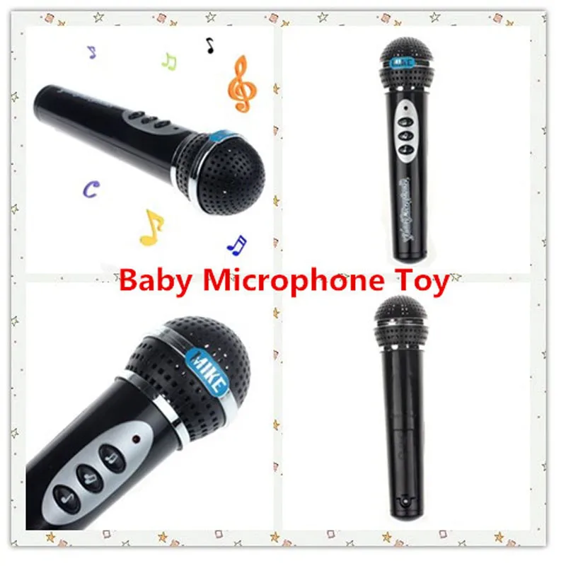 Игрушки и хобби для девочек микрофоны для мальчиков Микрофон Караоке Пение Малыш забавный подарок музыкальная игрушка рождественские подарки