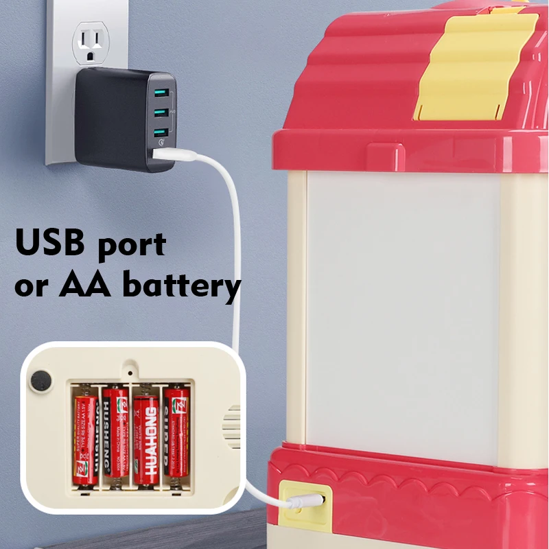USB будильник с монетницей для игр настольная машина захвата конфет кукольный