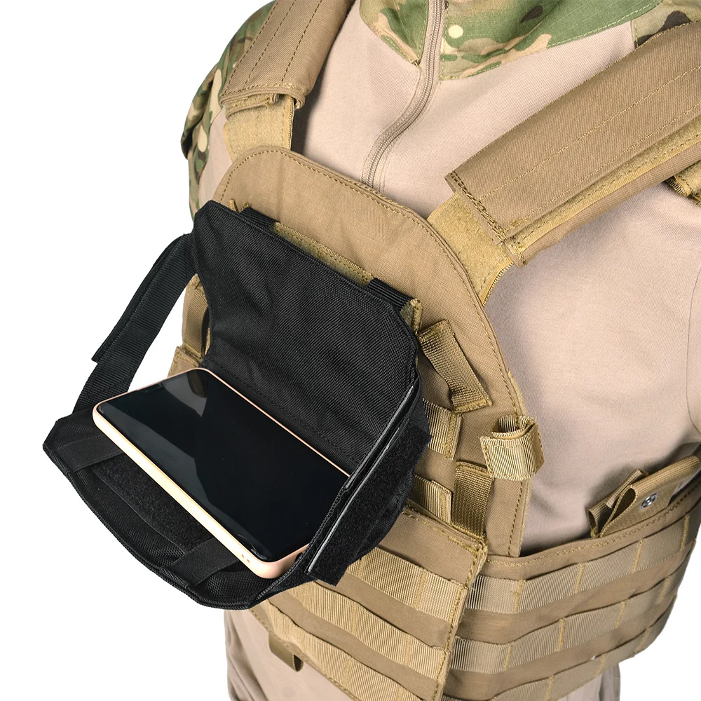 BLACK Molle Tactical Utility Accessories Pouch For Vest Carrying Backpack Bag 