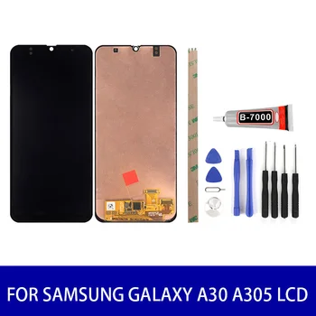 

Original Super Amoled For Samsung Galaxy A30 Lcd Display Touch Screen Panel Digitizer Assembly Screen Replacement Parts