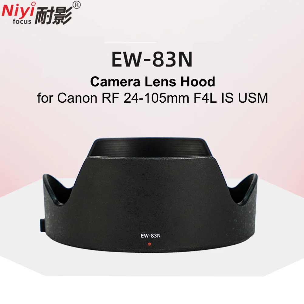 Camera Lens Hood EW 83N EW83N for Canon RF 24 105mm F4L IS USM Lens