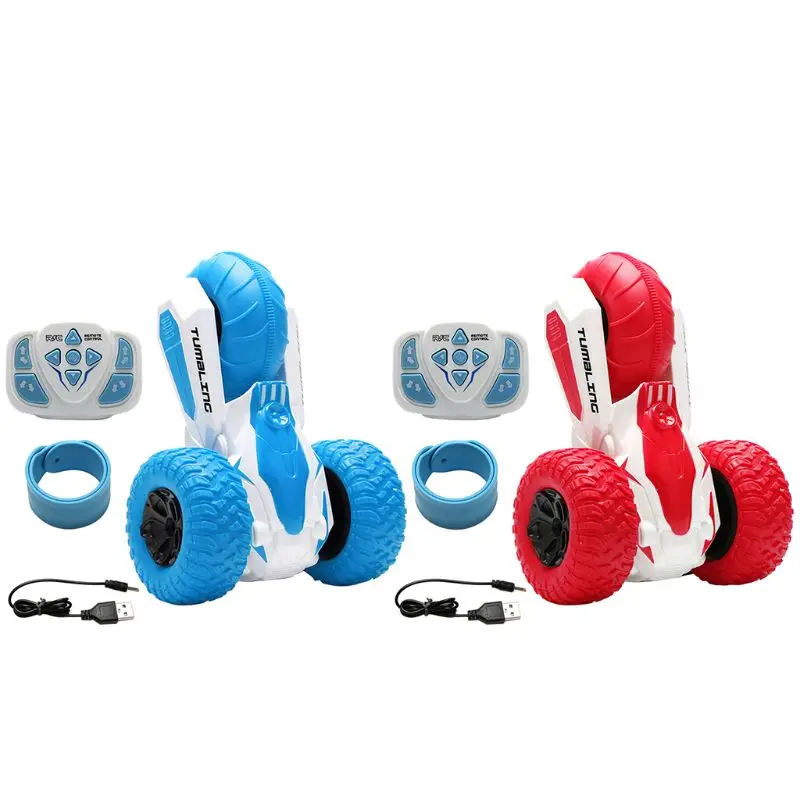 

2.4G 4CH Three Wheel Stunt Car Remote Control 360 Degree Spin Transform Toys