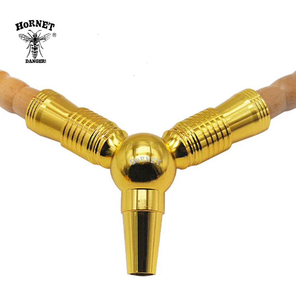 HORNET большой один делит на два алюминиевых адаптер для кальяна втулка Кальян chicha