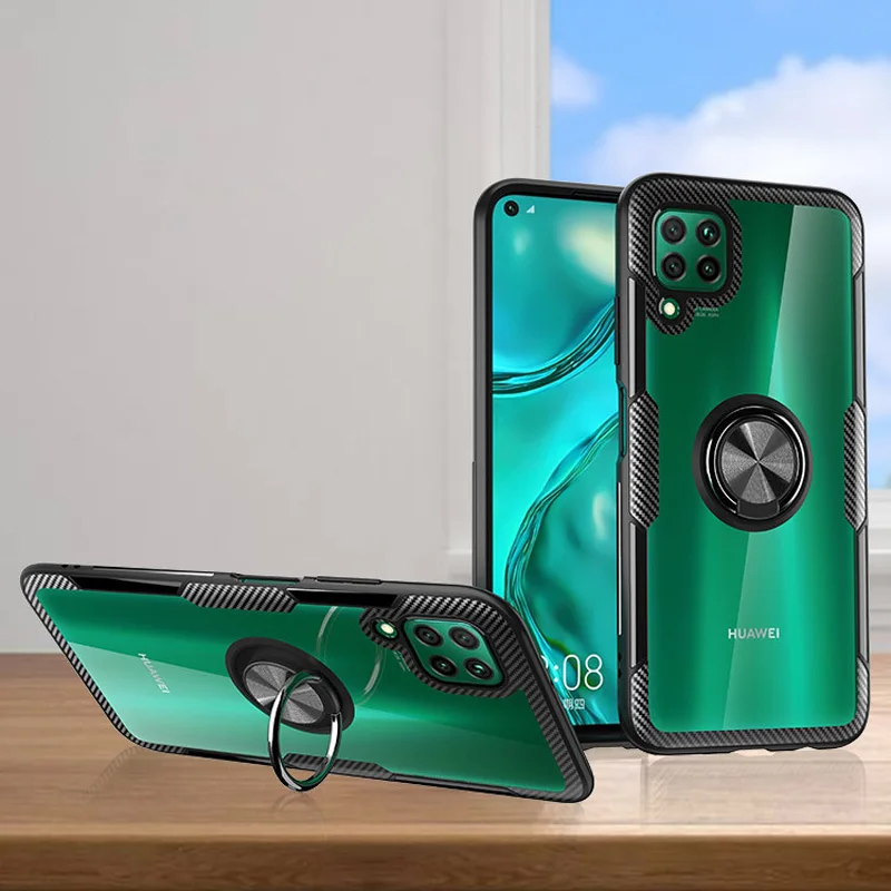 US $341.54 100pcsLot Portable Car Holder Bracket Phone Case Shockproof Cover For Huawei NOVA 5 6SE 7I Y6 PRIME P SMART Y9S P40 Pro Plus