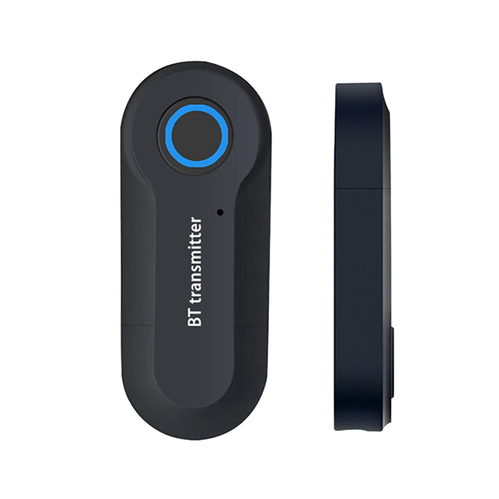 3.5mm AUX Hifi Music Audio Adapter 2 in 1 Bluetooth 5.0 Transmitter Receiver TV PC Car Speaker Headphones Car Stereo Device