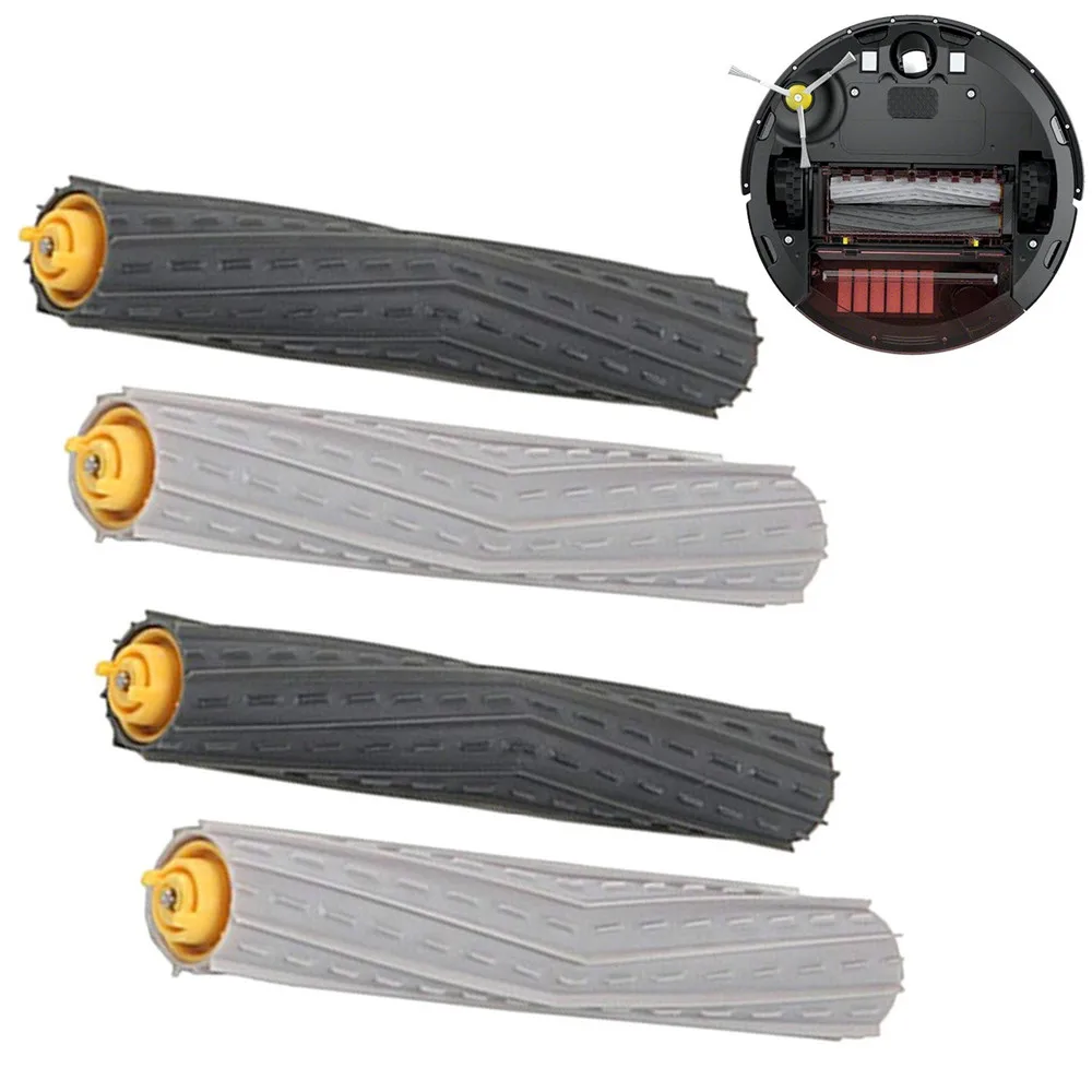 

2 Pairs Replacement Brushes For IRobot Roomba 800 900 Series Vacuum Cleaner Debris Extractor Brushes