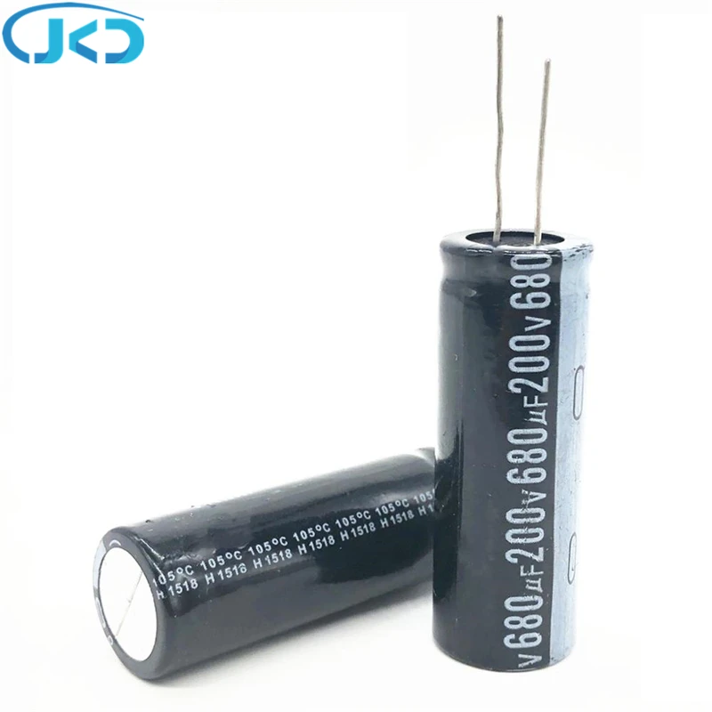 2pcs/lot 200V 330UF 470UF 680UF 18X30 18X40 18X50MM RADIAL Aluminum Electrolytic Capacitor 680UF200V 470UF200V 330UF200V 20%