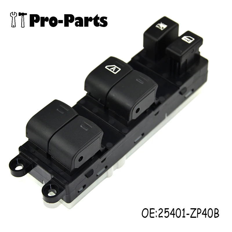 

25401-ZP40B New Driver Side Power Master Window Control Switch For 05-08 Nissan Pathfinder 4.0L 5.6L 25401ZP40B