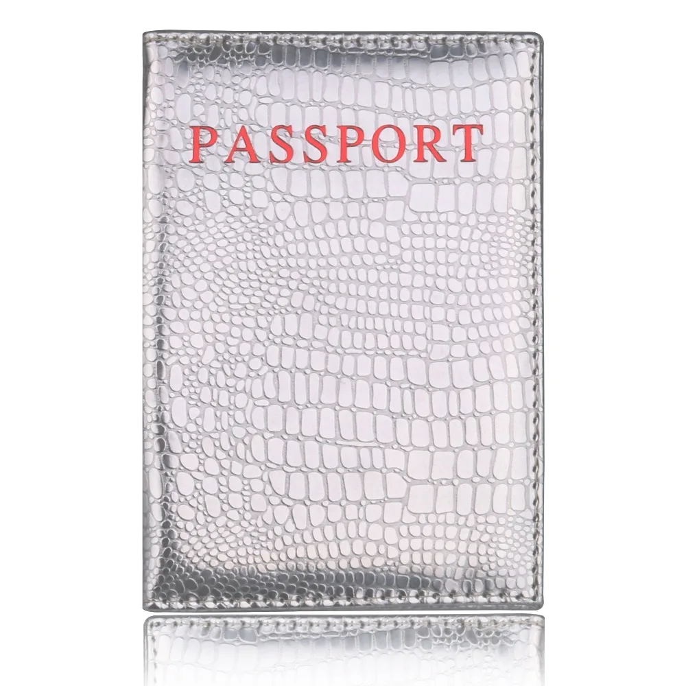TRASSORY 2018 Women's Fashionable Travel Passport Pouch Leather Bag Crocodile Pattern Holder | Багаж и сумки