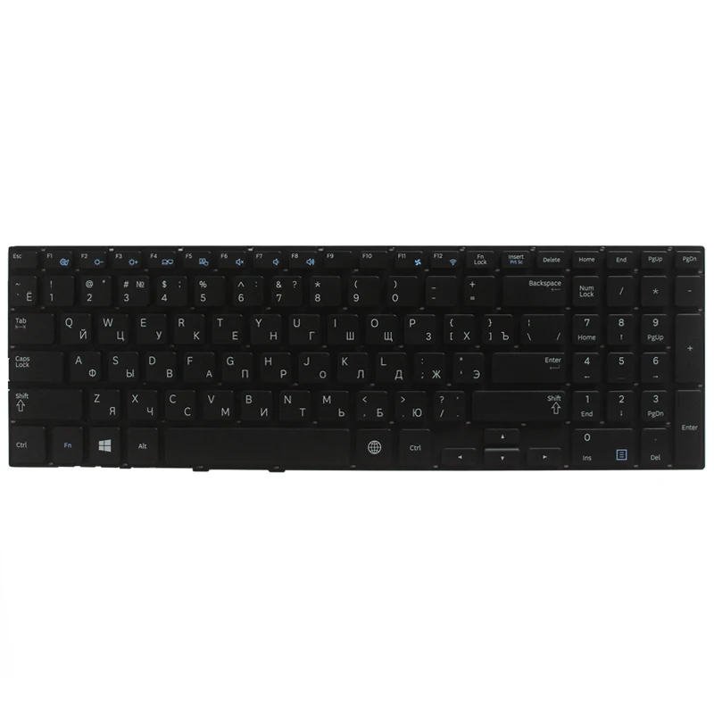 Новый русский ноутбук для Samsung черный 370R5E NP370R5E 370R5V NP370R5V 510R5E NP510R5E 450R5E 450R5V NP450R5E 5V RU|ru