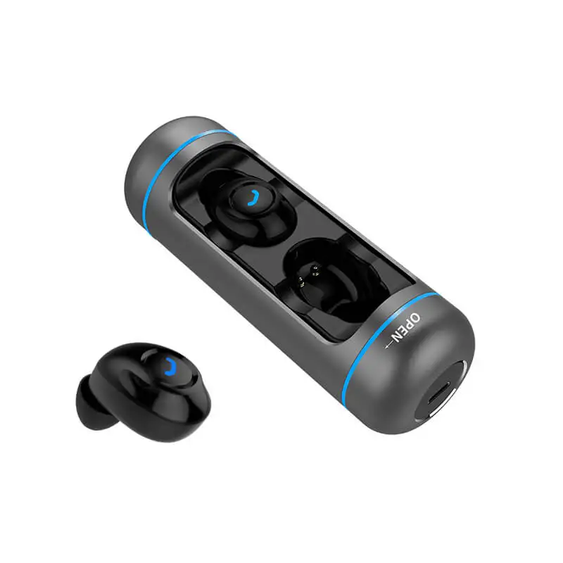 TWS 5.0 Bluetooth Earphone 6D Stereo Wireless Earphones In-ear PX7 Waterproof Headset 400mAh LED Smart Power Bank GY57