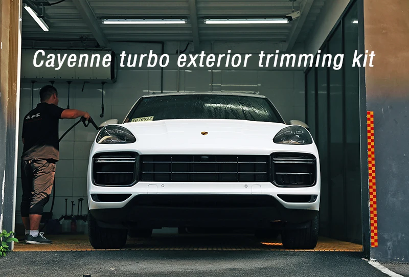 Автомобильный переоборудование для нового CAYENNE TURBO внешнего обрезки комплект и запасные части высокое качество и красивое украшение