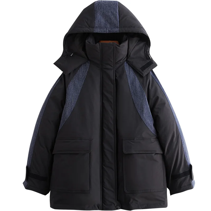 

New 2020 Work Clothes Down Jackets Girls Long Coltsfoot Season Loose Keep Warm Loose Coat