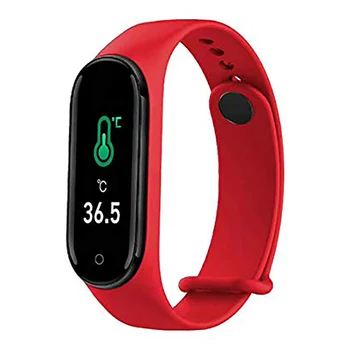 

Smart Watches Body Temperature Monitor Bluetooth 4.0 Heart Rate Monitor Pedometer Fitness Bracelet Smartwatch For Men Women Kids