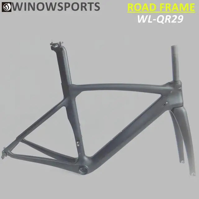 $US $521.55 Winowsports 2020 new carbon road bike frame bianch 700c carbon toray t800 road frame 47 50 53 55 57