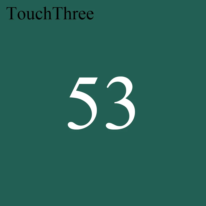 53 Touchthree на выбор, Цветной Художественный маркер на спиртовой основе, двойная головка, маркерная кисть для рисования, ручка для художника, школьные товары для рукоделия - Цвет: 53