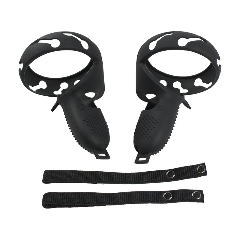 

Anti-fall Protection Knuckle Strap Silicone Case Handle Grip Strap Grip Cover for Oculus Quest 2 Touch Controller