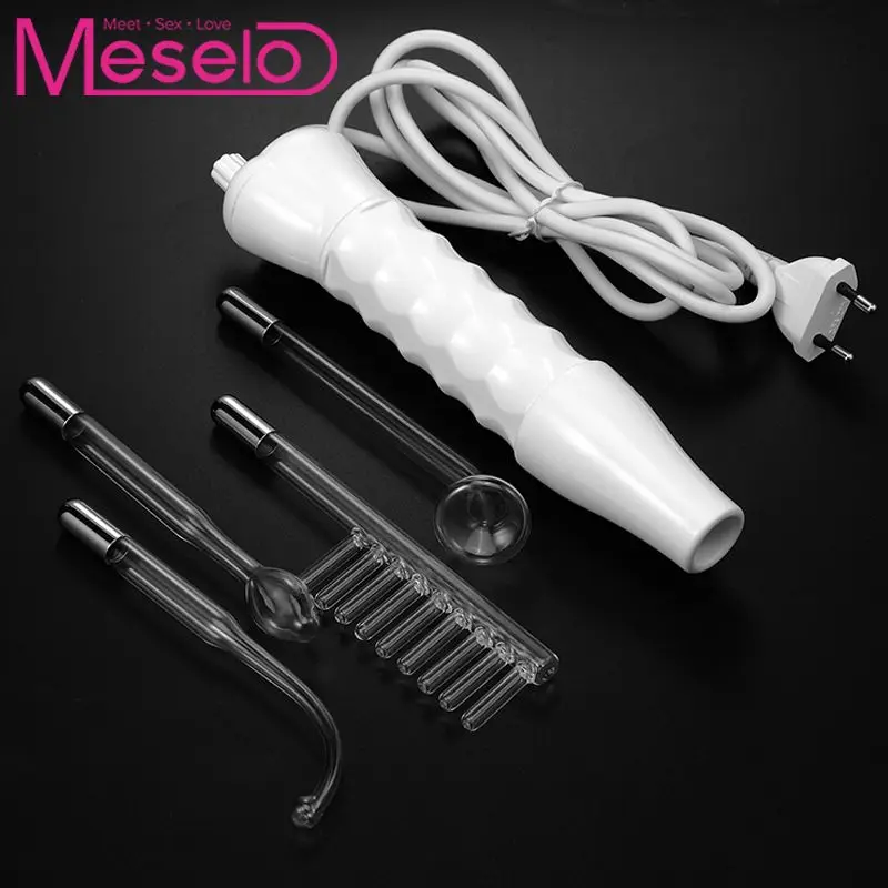 

Meselo Electric Shock Twilight Stick Wand Body Massager Penis Nipple Electro Stimulation BDSM Adult Games Sex Toys For Couples