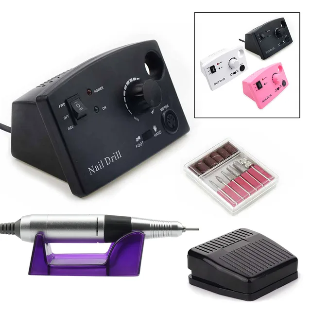 $US $11.99  35000RPM Manicure Machine Nail Drill Machine For Manicure Pedicure Nail Art Equipment Electric Nail