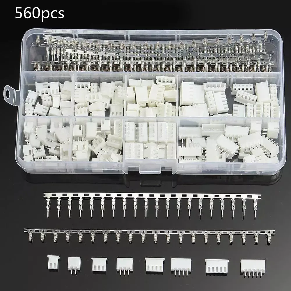 XH2.54 Jst, Kit de Terminal de conector hembra Header cable adaptador macho hembra conector terminal de cable